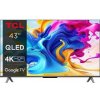 43C649 QLED 4K UHD SMART GOOGLE TV TCL