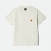BRIXTON tričko - Union Hw S/S Boxy Pkt Tee Off White (OFFWH) veľkosť: M