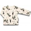 Dojčenská bavlněná košilka Nicol Bambi, veľ. 56 (0-3m)