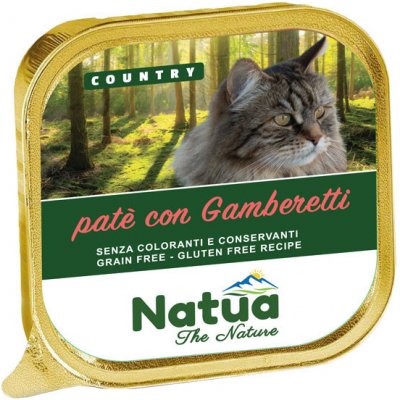 Natua Country Adult Cat Krevety paté 100 g