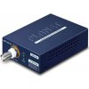 Planét LRP-101CH, COAX PoE extender, master, 10/100Base-TX, PoE 802.3at-30W, EFT + ESD, dosah 1km, -20 až 70 ° C
