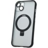 Silikonové TPU pouzdro Mag Ring pro iPhone 14 černé