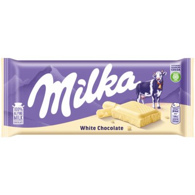 Milka Weisse Schokolade 100g