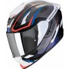 Moto přilba SCORPION EXO-1400 EVO II AIR ACCORD černo/modro/bílá - Velikost M