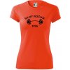 Silný ročník - Letopočet 1976 - Dámske Fantasy športové (dresovina) - 2XL ( Neónová oranžová )
