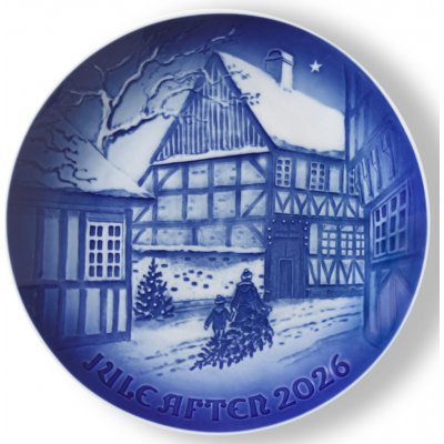 Royal Copenhagen Porcelánový tanier Blue Collectibles 2026 Bing & Gr ndahl 18 cm