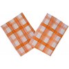Svitap Utierka Extra savá Káro oranžové 3 ks Varianta: Utěrka Extra savá Káro oranžové 50x70 cm (balení 3 ks)