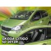 Angeleyes Deflektory na okná pre Škoda Citigo, VW Up, 2ks