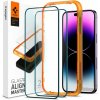 Ochranné sklo Spigen TR Align Master 2 Pack FC Black iPhone 14 Pro (AGL05216)