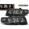 Tuning-tec PREDNÉ SVETLOMETY ANJELSKÉ OČI ČIERNA pasujú na SEAT LEON / TOLEDO 04.99-08.04