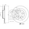 Brzdový kotúč FEBI BILSTEIN 172979