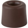 Walteco Dverová zarážka, priemer 29,5x25mm, na naskrutkovanie, hnedá Množstvo: 1 ks , 5004