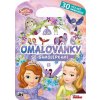 Omalovánky se samolepkami Sofie První