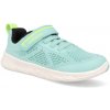Barefoot detské tenisky Geox - J Foot-run watersea/acid green svetle modré