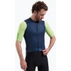 Pánsky cyklistický dres Rogelli Fast blue/lime