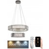 NEDES LED Stmievateľný luster na lanku LED/65W/230V 3000-6500K chróm + diaľkové ovládanie ND3547 + záruka 3 roky zadarmo + záruka 3 roky zadarmo