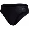 Pánske plavky Speedo Tech Placement 7cm Brief čierna/šedá