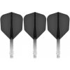 Mission Letky Force 90 - Gradient - Standard No6 - Short - Black F4480