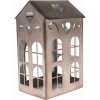 Kovový svietnik Rustik House, 12,2 x 20,5 x 10,6 cm