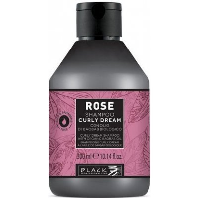 BLACK Rose Shampoo Curly Dream 300ml - šampón pre vlnité alebo kučeravé vlasy