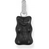 Thomas Sabo PE967-052-11 Big Black Golden Bear Pendant + Zirconia