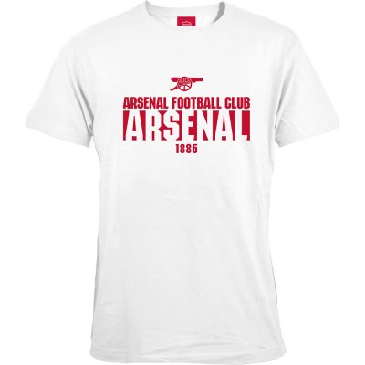 Fan-shop tričko Arsenal FC No2 Tee bílé