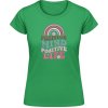 Akciové Dámske Tričko Soft-Style Gildan - Pozitívna myseľ, život - Irish Green - XL - Dámske