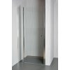 ARTTEC Jednokrídlové sprchové dvere do výklenku MOON C 6 hroznové sklo 86 - 91 x 195 cm XMOO0036