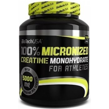 BioTech USA 100% Micronized Creatine Monohydrate 500 g od 18,23 € -  Heureka.sk