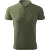 Bontis Polokošeľa s výšivkou Diviak - Khaki | M