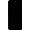 Xiaomi Poco X3 / Poco X3 Pro čierny OEM LCD displej s dotykovou obrazovkou a predným rámom