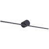 Zuma Line Zuma Line W89949-6W-BK - LED Osvetlenie zrkadla CAMARA LED/6W/230V IP44 čierna ZL0638 + záruka 3 roky zadarmo + záruka 3 roky zadarmo