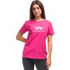 Alpha Industries Tričko s krátkym rukávom New Basic T Wmn Ružová XS