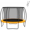 Sedco Trampolína SUPER B - 305 cm + ochranná sieť + rebrík - oranžová