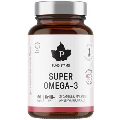 Puhdistamo Super Omega 3 60 kapsúl