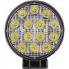 VÝKONNÁ LED PRACOVNÁ LAMPA 14X LED 2100LM 40W 12V 24V HALOGÉN REFLEKTOR OKRÚHLA