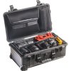 Peli™ Case 1510 SC kufor s prepážkami + LOC organizérom, čierny