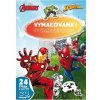 Maľovanky JM A4 so samolepkami Marvel