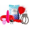 BDSM Súprava LoveBoxxx červená, 7-dielna