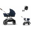 CYBEX Gazelle S + Gazelle S Cot S Travel Set Aton B2 i-Size + fusak Snøgga 2 ZADARMO ocean blue 2025