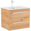 Základná skrinka Vario Clam 60 s umývadlom dub-dub