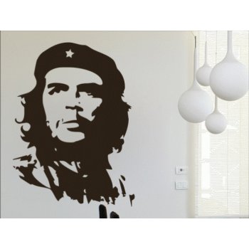 Dekoracie-steny.sk - 035 - Nálepky na stenu - Che Guevara - 40 x 55 cm