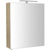 Sapho RIWA galérka s LED osvetlením, 60x70x17cm, brest Bardini RIW060-0013