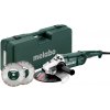 Metabo 691082000 - Set WEP 2200-230 - Uhlová brúska, Kufor z umelej hmoty, s 2 diamantovými rozbrusovacími kotúčmi