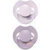 LOVI Cumlík silikónový dynamický Prime 18m+ 2ks Baby Lilac/Violet 34-423