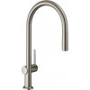 Hansgrohe M54, drezová batéria Talis s výsuvnou spŕškou, vzhľad nehrdzavejúcej ocele, HAN-72800800