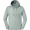 JERZEES 700M ECO PREMIUM / Unisex mikina s kapucňou - frost grey heather 3XL