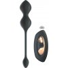 XouXou RC Vibrating E-Stim Love Balls Black