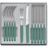 Victorinox Swiss Modern Príborová sada - 12 ks - mätová zelená