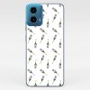 4NewCase - Kryt pre MOTOROLA - Moto G34 - SILIKÓN - Lilac Buds - 1013220500110